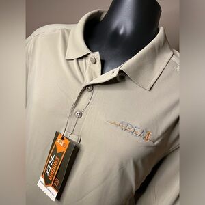 5.11 Tactical Men’s XL Short Sleeve Tan Polo Shirt Snag Resistant. New With Tags
